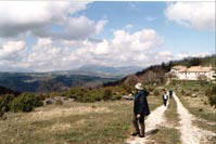 Panorama in Val Nerina